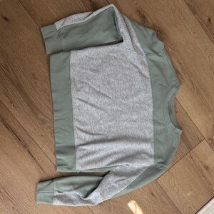 Girls color block sweatshirt